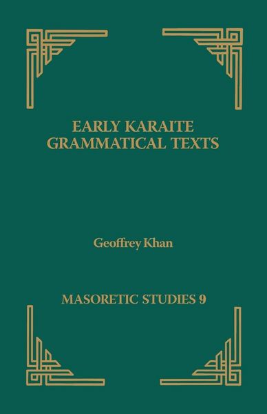 Produktbild: Early Karaite Grammatical Texts