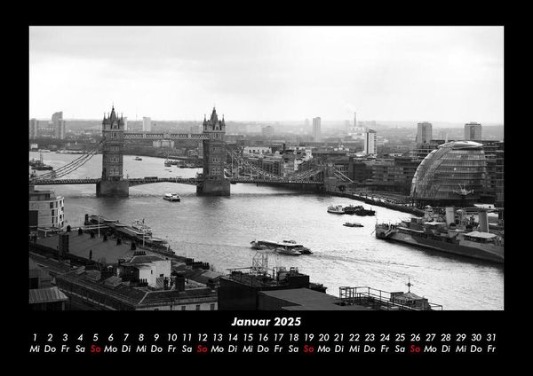 Produktbild: London - Impressionen 2025 Fotokalender DIN A3