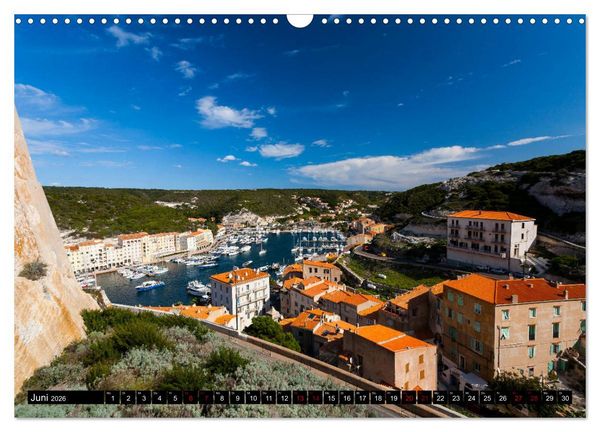 Produktbild: Bonifacio. Korsika (Wandkalender 2026 DIN A3 quer), CALVENDO Monatskalender