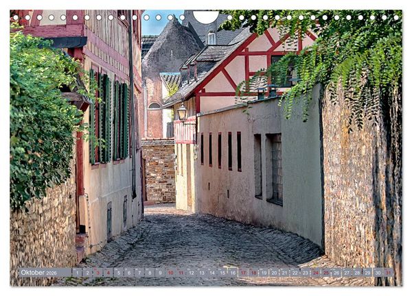 Produktbild: Eltville am Rhein - Wein, Sekt, Rosen (Wandkalender 2026 DIN A4 quer), CALVENDO Monatskalender