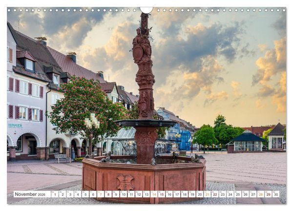 Produktbild: Freudenstadt Stadtansichten (Wandkalender 2026 DIN A3 quer), CALVENDO Monatskalender