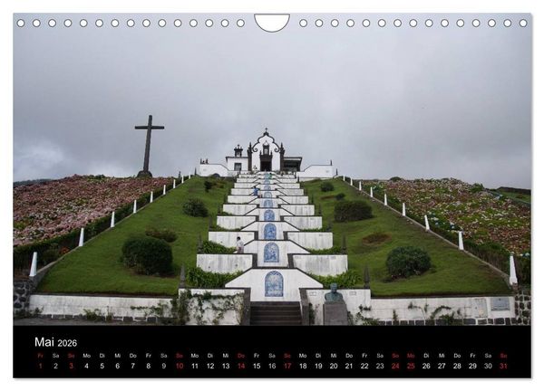 Produktbild: Azoren - bezaubernde Inselwelt. Eindr&uuml;cke auf Sao Miguel (Wandkalender 2026 DIN A4 quer), CALVENDO Monatskalender
