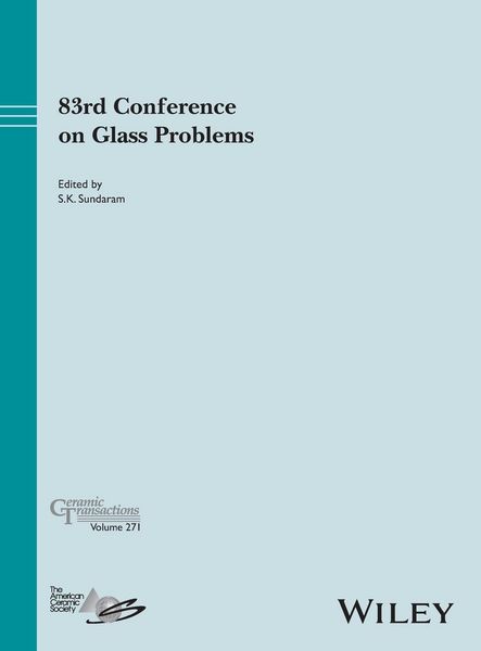 Produktbild: 83rd Conference on Glass Problems, Volume 271