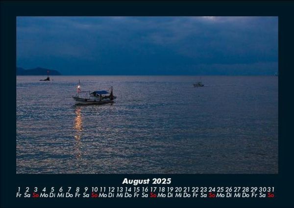 Produktbild: Boote 2025 Fotokalender DIN A5