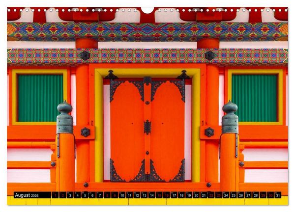 Produktbild: Kyotos Tempel - Bilder aus Japan (Wandkalender 2026 DIN A3 quer), CALVENDO Monatskalender