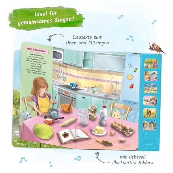 Produktbild: Tr&ouml;tsch Soundbuch Meine ersten Kinderlieder