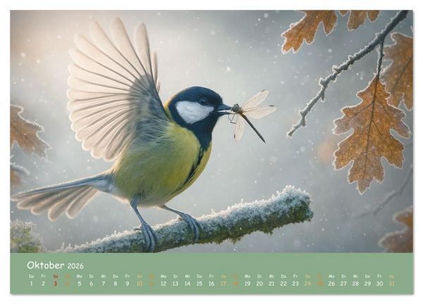 Produktbild: In feuchter Mission - Mistwetter Geschichten (Wandkalender 2026 DIN A4 quer), CALVENDO Monatskalender