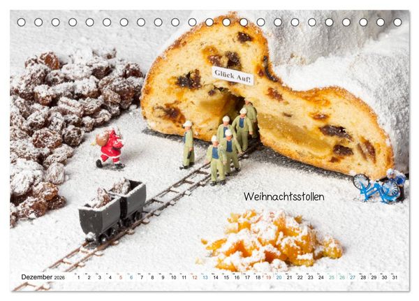 Produktbild: Chair-Sharing ... und andere Mini-Welten (Tischkalender 2026 DIN A5 quer), CALVENDO Monatskalender
