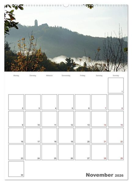 Produktbild: Weinheim an der Bergstra&szlig;e Planer (Wandkalender 2026 DIN A2 hoch), CALVENDO Monatskalender
