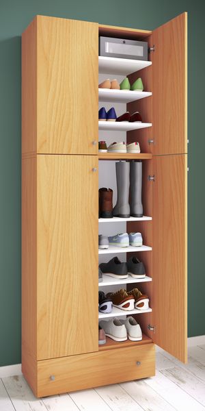 Produktbild: XXL Schuhschrank Kleiderschrank Schrank Lona 9f A