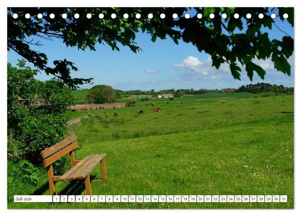 Produktbild: Sams&ouml; die d&auml;nische Trauminsel im Kattegat (Tischkalender 2026 DIN A5 quer), CALVENDO Monatskalender