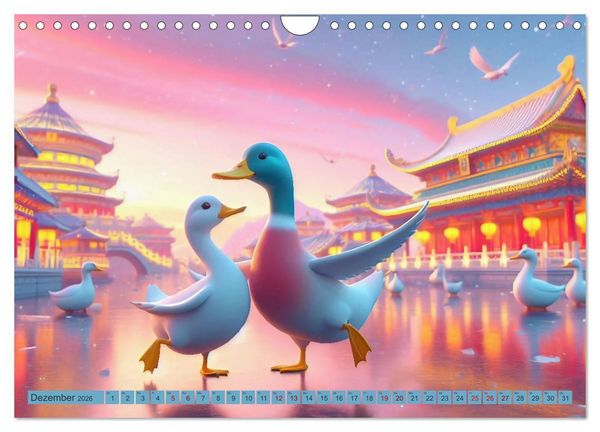 Produktbild: Kindertr&auml;ume - Lachen mit tierischen Kameraden (Wandkalender 2026 DIN A4 quer), CALVENDO Monatskalender