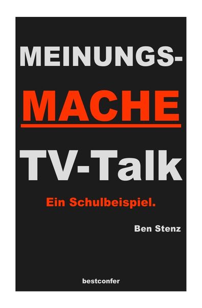 Produktbild: Meinungsmache TV-Talk