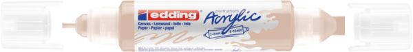 Produktbild: edding Acryl Double Liner 5400 warmbeige 2-3mm/5-10mm