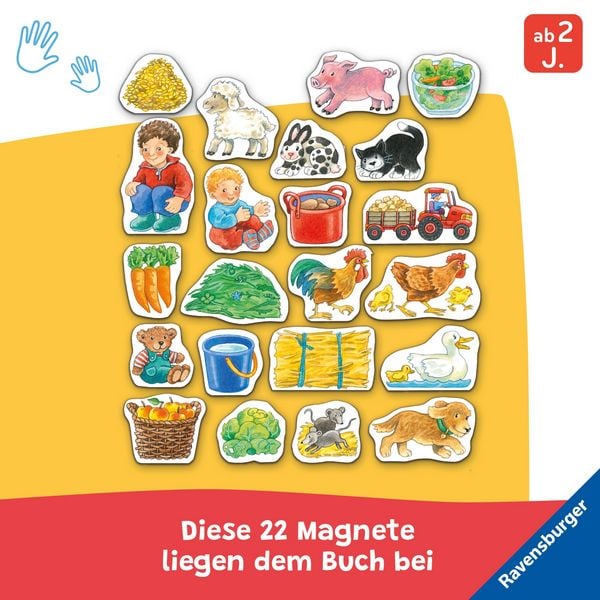 Produktbild: Mein gro&szlig;es Magnetbuch - Wer f&uuml;ttert wen?