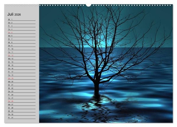 Produktbild: Magische B&auml;ume (hochwertiger Premium Wandkalender 2026 DIN A2 quer), Kunstdruck in Hochglanz