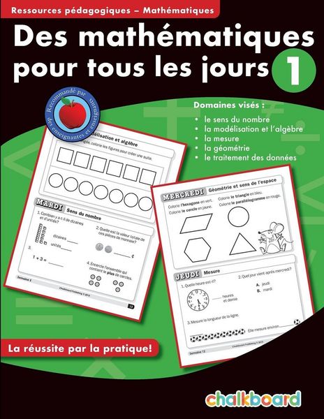 Produktbild: Des Mathematiques Pour Tous Les Jours 1