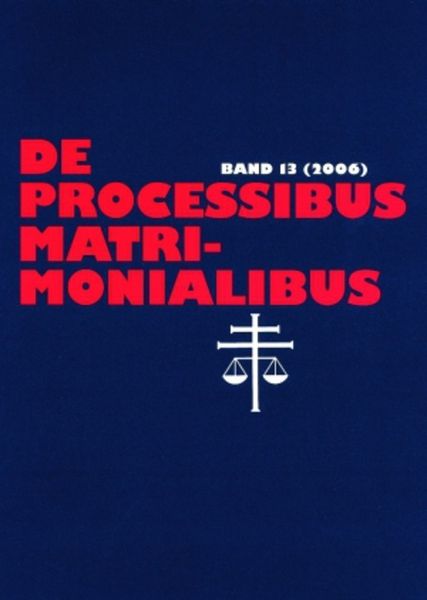 Produktbild: De processibus matrimonialibus