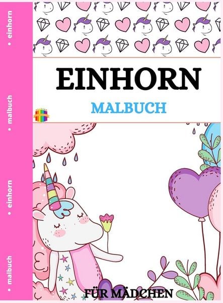 Produktbild: Einhorn Malbuch