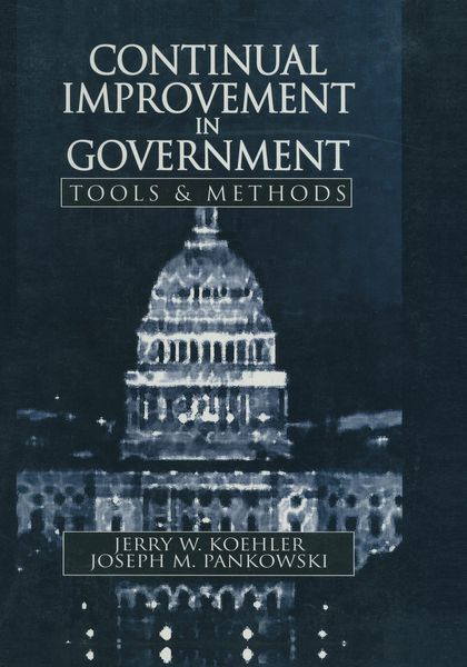 Produktbild: Continual Improvement in Government Tools and Methods