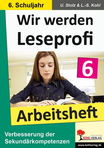 Produktbild: Wir werden Leseprofi 6 - Arbeitsheft