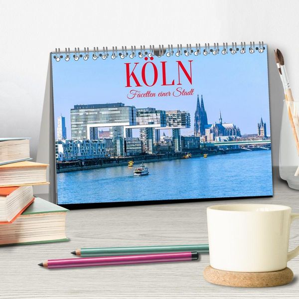 Produktbild: K&ouml;ln - Facetten einer Stadt (Tischkalender 2027 DIN A5 quer), CALVENDO Monatskalender