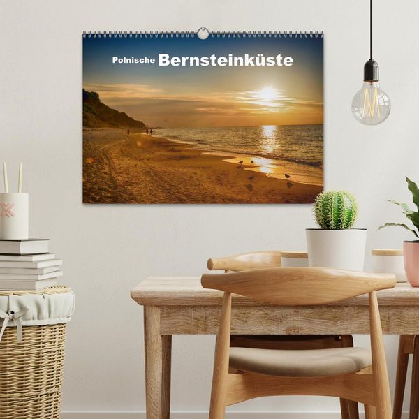 Produktbild: Polnische Bernsteink&uuml;ste (Wandkalender 2026 DIN A3 quer), CALVENDO Monatskalender