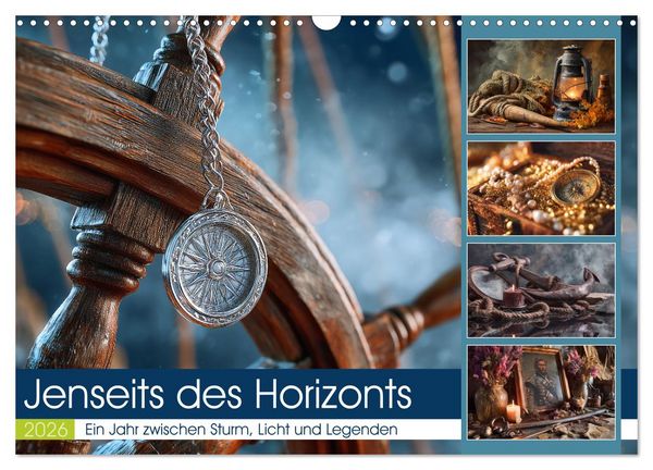 Produktbild: Jenseits des Horizonts (Wandkalender 2026 DIN A3 quer), CALVENDO Monatskalender