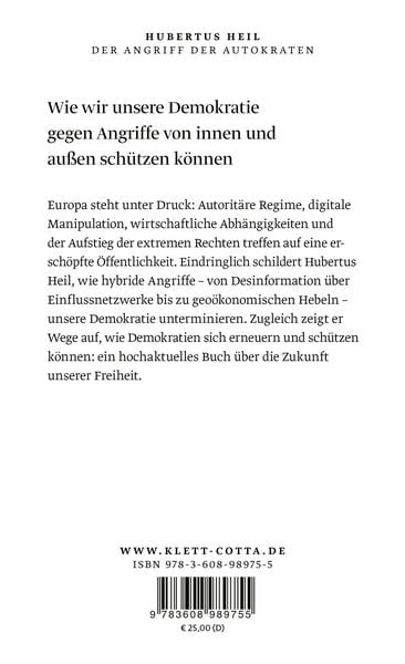 Produktbild: Der Angriff der Autokraten