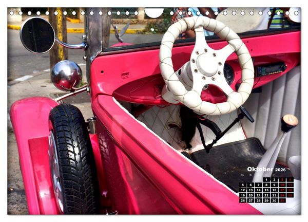 Produktbild: Pink Lady - Ford Modell A in Havanna (Wandkalender 2026 DIN A4 quer), CALVENDO Monatskalender