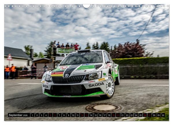 Produktbild: SCHNELL! AUTHENTISCH! MITTENDRIN! - RALLYE! (Wandkalender 2026 DIN A3 quer), CALVENDO Monatskalender