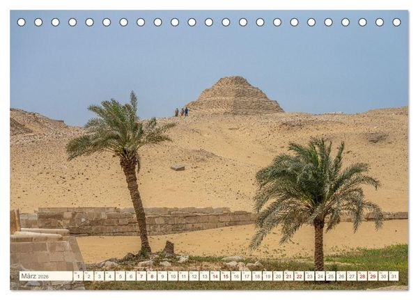 Produktbild: Pharaonisches &Auml;gypten (Tischkalender 2026 DIN A5 quer), CALVENDO Monatskalender