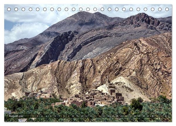 Produktbild: Sultanat Oman (Tischkalender 2026 DIN A5 quer), CALVENDO Monatskalender