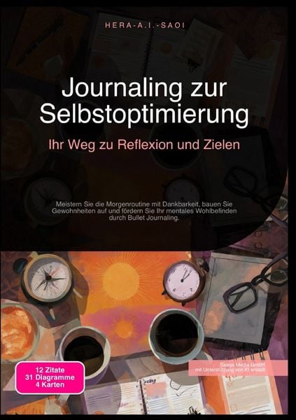 Produktbild: Journaling zur Selbstoptimierung: Ihr Weg zu Reflexion und Zielen