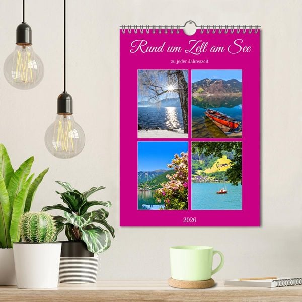 Produktbild: Rund um Zell am See (Wandkalender 2026 DIN A4 hoch), CALVENDO Monatskalender