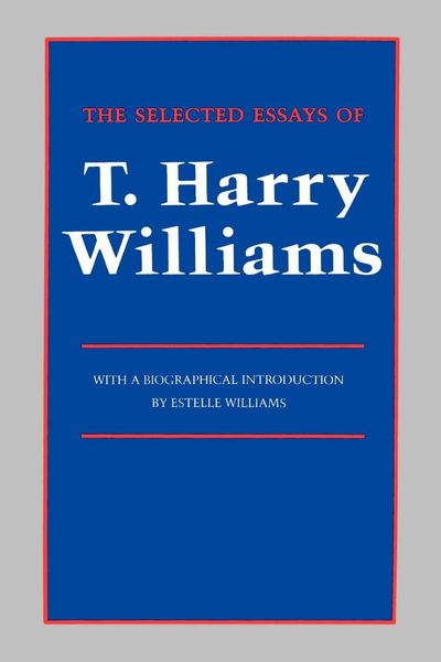 Produktbild: The Selected Essays of T. Harry Williams