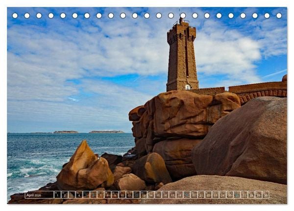 Produktbild: Anblicke und Ausblicke in der Bretagne (Tischkalender 2026 DIN A5 quer), CALVENDO Monatskalender