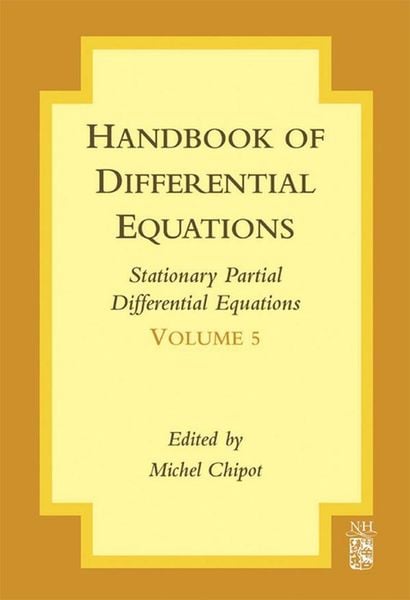 Produktbild: Handbook of Differential Equations: Stationary Partial Differential Equations