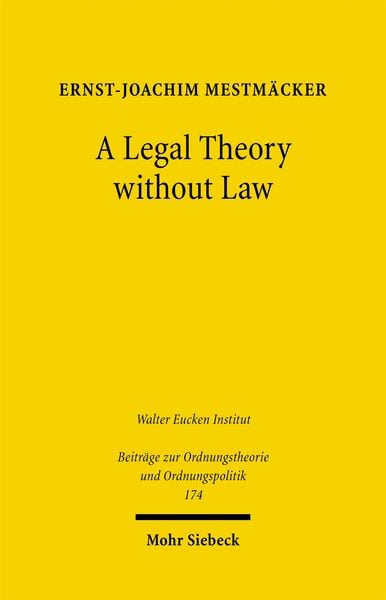 Produktbild: A Legal Theory without Law