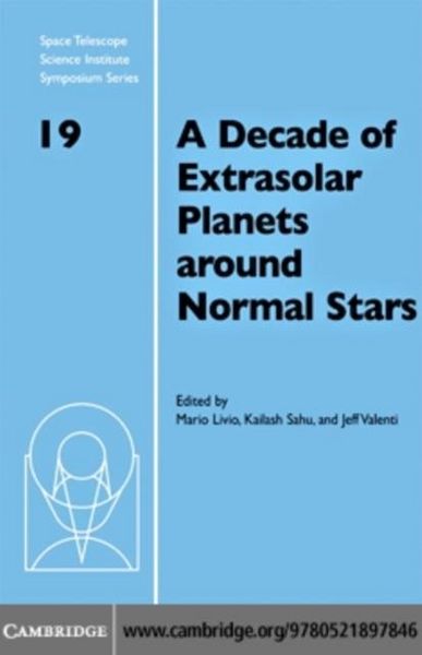 Produktbild: Decade of Extrasolar Planets around Normal Stars