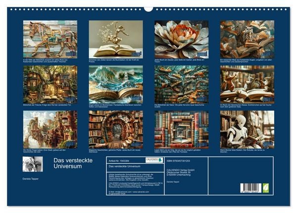 Produktbild: Das versteckte Universum (Wandkalender 2026 DIN A2 quer), CALVENDO Monatskalender