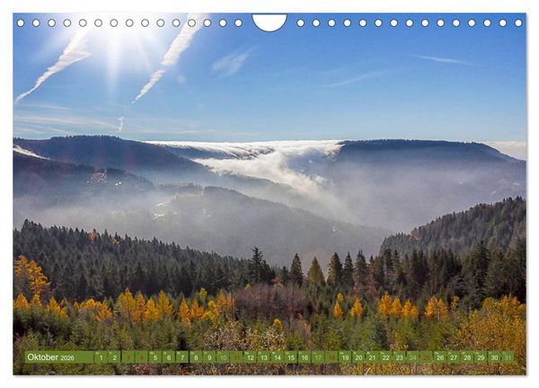 Produktbild: Die Jahreszeiten im Nordschwarzwald (Wandkalender 2026 DIN A4 quer), CALVENDO Monatskalender