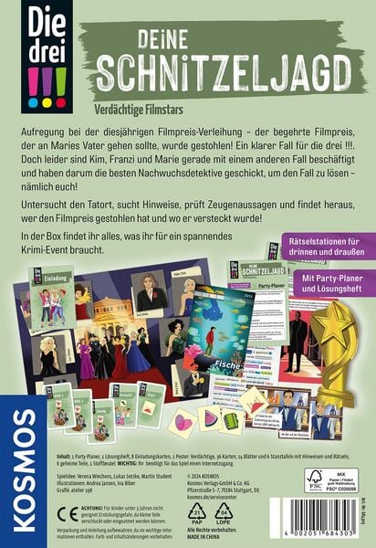 Produktbild: Die drei !!! R&auml;tsel-Party