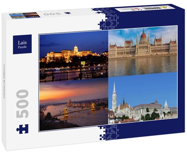 Lais Puzzle Collage Budapest 500 Teile