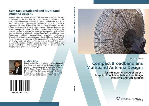 Produktbild: Compact Broadband and Multiband Antenna Designs