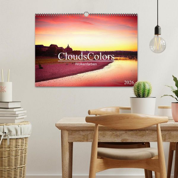 Produktbild: CloudsColors 2026 (Wandkalender 2026 DIN A3 quer), CALVENDO Monatskalender