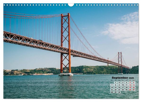 Produktbild: The Fascination of Bridges (Wall Calendar 2026 DIN A3 landscape), CALVENDO 12 Month Wall Calendar