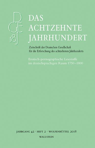Produktbild: Das achtzehnte Jahrhundert 42/2