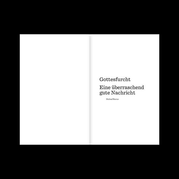 Produktbild: Gottesfurcht