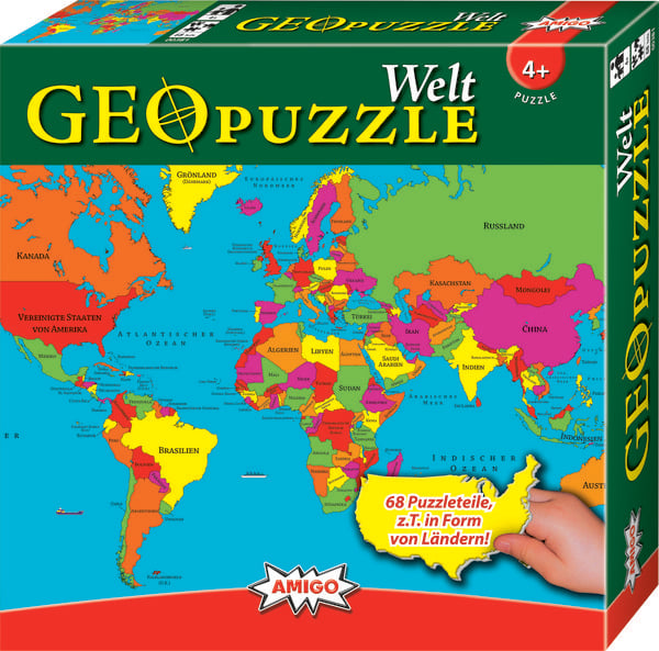 Produktbild: Geo Puzzle - Welt